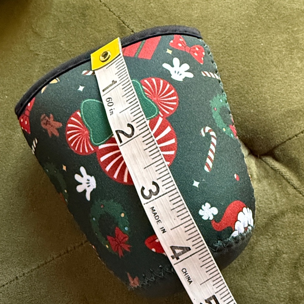 Minnie Mouse Holiday Neoprene Cup Sleeve - Picture 8 of 8
